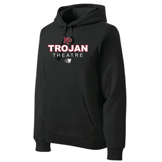New Prague Theatre Hooded Sweatshirt-Embroidered
