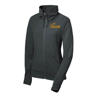 Scott County Ladies Full Zip with Embroidered Left Chest