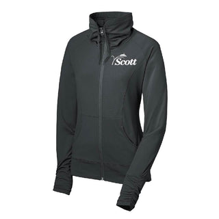 Scott County Ladies Full Zip with Embroidered Left Chest