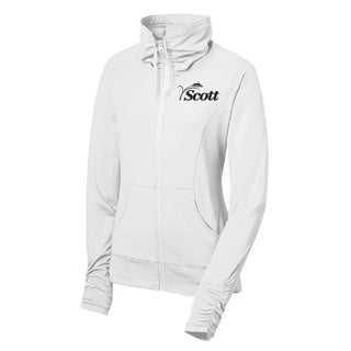 Scott County Ladies Full Zip with Embroidered Left Chest