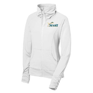 Scott County Ladies Full Zip with Embroidered Left Chest