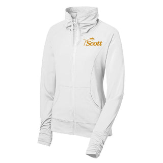 Scott County Ladies Full Zip with Embroidered Left Chest