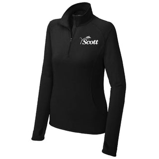 Scott County Ladies Stretch 1/4 Zip Pullover