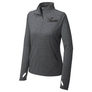 Scott County Ladies Stretch 1/4 Zip Pullover
