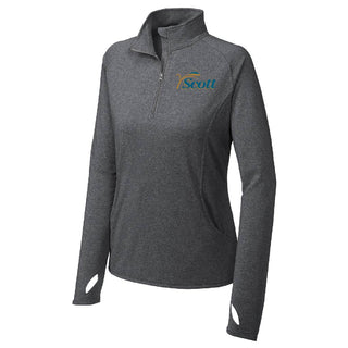 Scott County Ladies Stretch 1/4 Zip Pullover