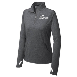 Scott County Ladies Stretch 1/4 Zip Pullover