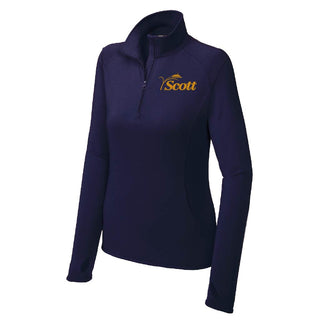 Scott County Ladies Stretch 1/4 Zip Pullover