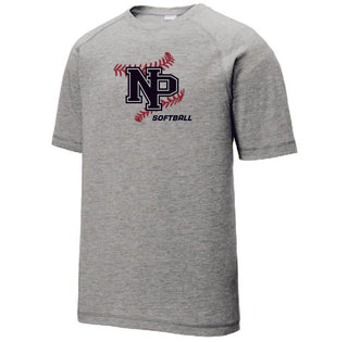 New Prague Softball - Sport-Tek Wicking Raglan Tee (YOUTH)