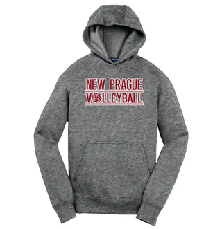 New Prague JO Volleyball Unisex Hooded Sweatshirt-Embroidered