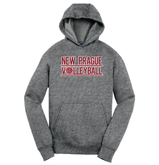 New Prague JO Volleyball Unisex Hooded Sweatshirt-Screened