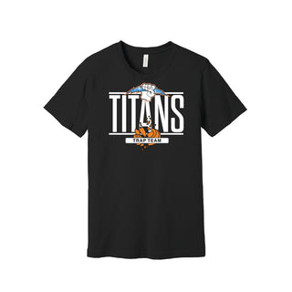 Tri-City United Trap Team Titans T-Shirt 26-Clay on Back