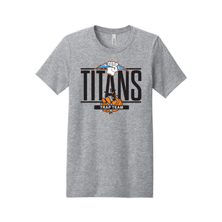 Tri-City United Trap Team Titans T-Shirt 26-Clay on Back