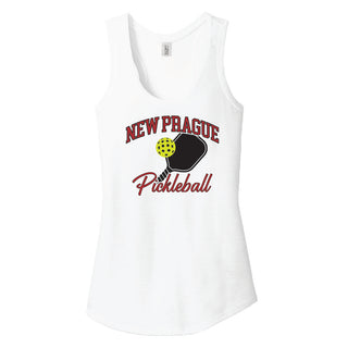 New Prague Pickleball - Ladies District Tank Top - Cardinal