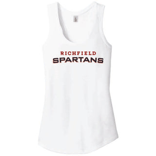Richfield Spartans Ladies Tank-Text Only