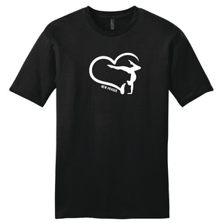 New Prague Gymnastics Youth District Tee - Heart