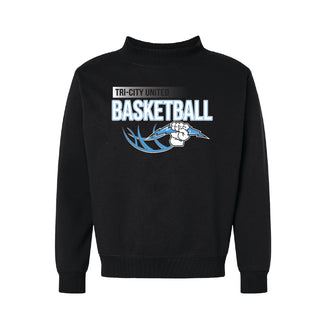 Titan Basketball Mock Neck Crew Sweatshirt-1