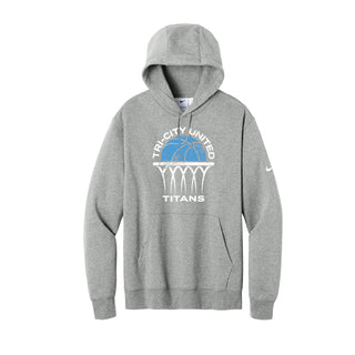 Titan's Basketball Nike Women's Club Fleece Sleeve Swoosh Pullover Hoodie