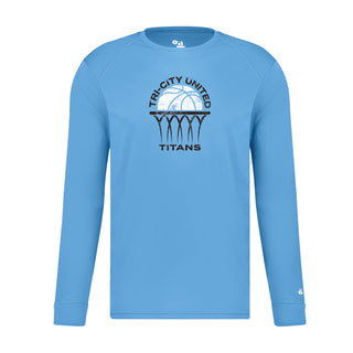 Titan Basketball Badger Long Sleeve Wicking T-Shirt 2026-2