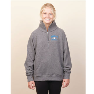 Titan Basketball Ladies Boxy 1/4 Zip Sweatshirt-3