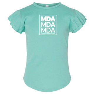 MDA Toddler Flutter Sleeve Tee 25