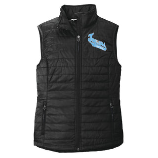 Jaguar Softball Women's Packable Puffy Vest