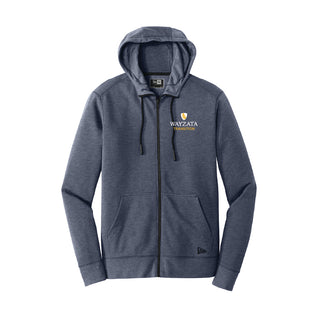 Wayzata Transition New Era® Tri-Blend Fleece Full-Zip Hoodie