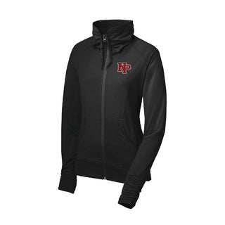 NPMS Ladies Full Zip with Embroidered Left Chest