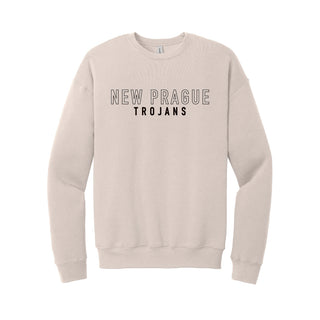 NP Drop Shoulder Crewneck-Outline