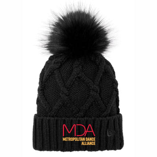 MDA Faux Fur Pom Hat