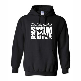 Tri-City United Swim Gildan Hooded Sweatshirt 2