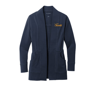 Scott County Public Health - Ladies Microterry Cardigan