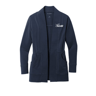 Scott County Public Health - Ladies Microterry Cardigan