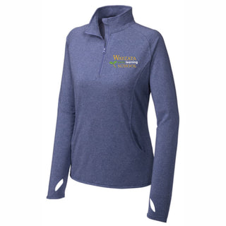 Wayzata Early Learning Ladies Stretch 1/4 Zip Pullover