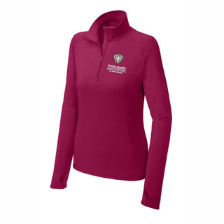 Le Sueur County Public Health - Ladies Stretch 1/4-Zip Pullover
