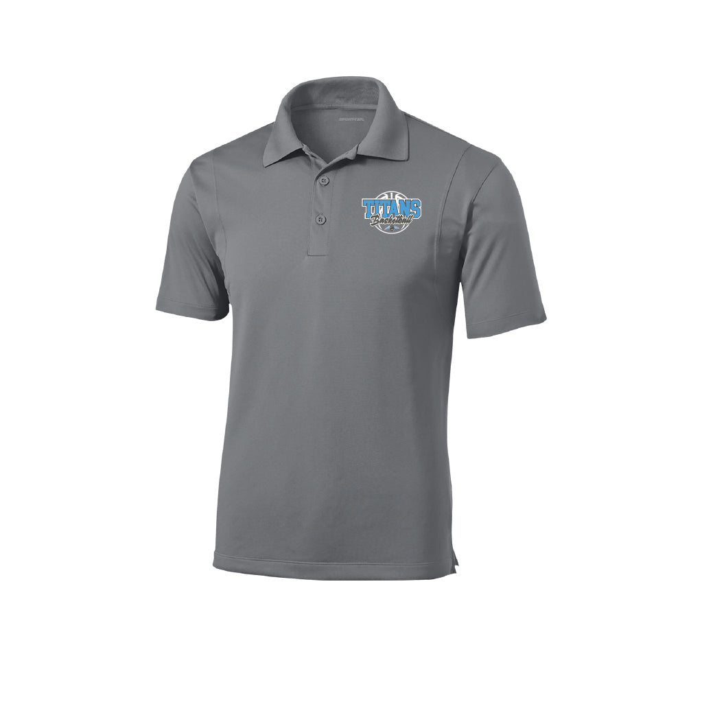 Titan Basketball Micro-Pique Sportwick Polo (Tall Sizes Available) 202 ...