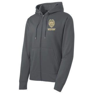 Montgomery Police Department Poly Full Zip Hooded Sweatshirt