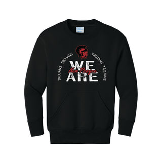 NP Retail We Are NP Youth Core Fleece Crewneck Pocket Sweatshirt