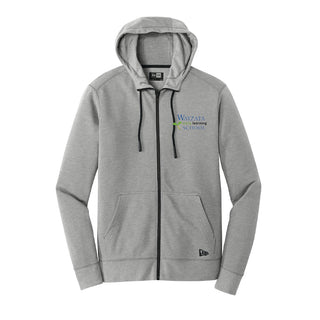 Wayzata Early Learning New Era® Tri-Blend Fleece Full-Zip Hoodie