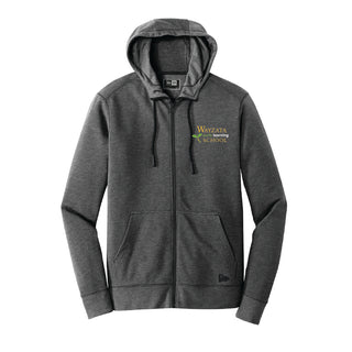 Wayzata Early Learning New Era® Tri-Blend Fleece Full-Zip Hoodie