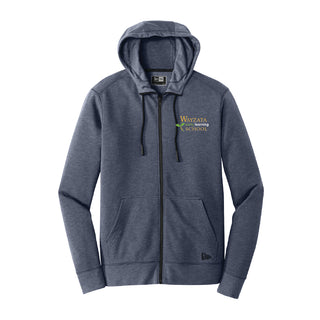 Wayzata Early Learning New Era® Tri-Blend Fleece Full-Zip Hoodie