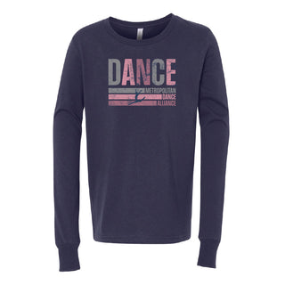 MDA Youth Long Sleeve T-shirt-Dance Lines