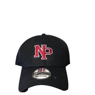 New Prague New Era Black Stretch Mesh Hat