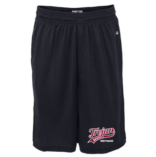 New Prague Baseball - Badger 10" Shorts with Pockets