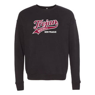 New Prague Baseball - BELLA+CANVAS  Crew Sweatshirt