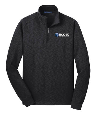 Scott Equipment 1/4 Zip Slub Fleece Pullover