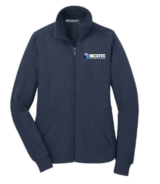 Scott Equipment Ladies Slub Fleece Full Zip Jacket