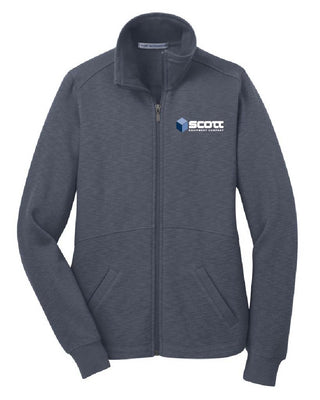 Scott Equipment Ladies Slub Fleece Full Zip Jacket