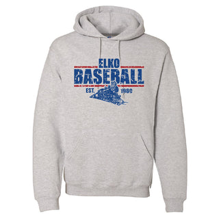 Elko Baseball - Russell Athletic Hooded Sweatshirt-Screened