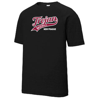 New Prague Baseball - Sport-Tek Wicking Raglan Tee (YOUTH)