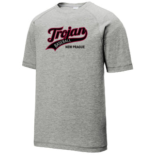 New Prague Baseball - Sport-Tek Wicking Raglan Tee (YOUTH)